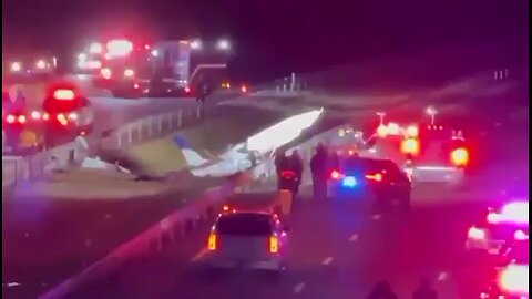 A small plane crash on I-684 in New York resulted in one fatality