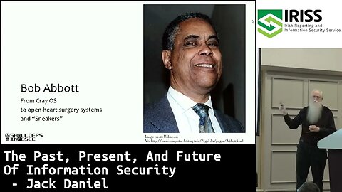 The Past, Present, And Future Of Information Security Jack Daniel