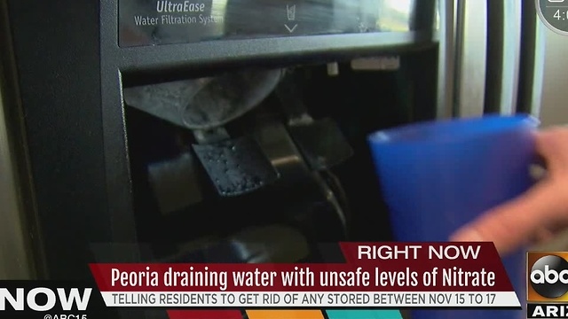 Peoria residents dealing with water issue