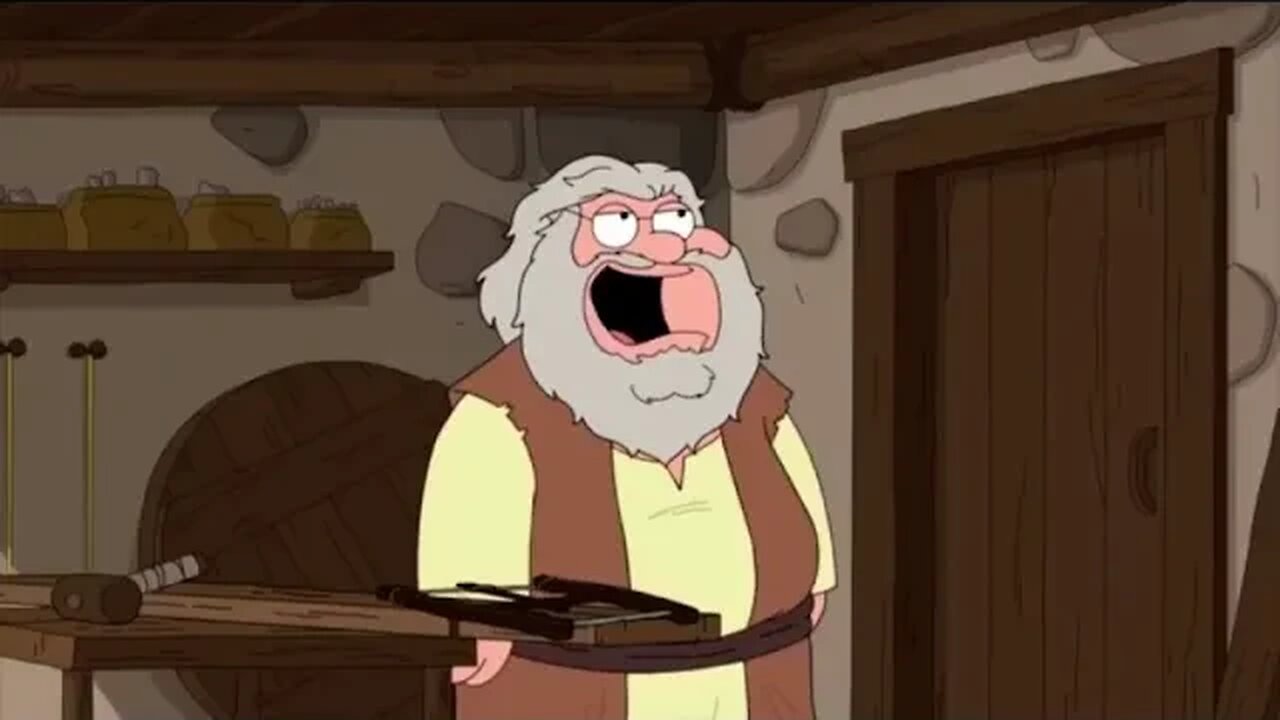 FAMILY GUY CLIP: "RIGHT! What’s an ark? RIGHT! What’s a cubit?" (Noah's Ark)