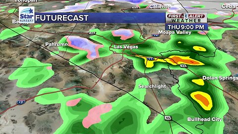 13 First Alert Las Vegas evening forecast | Mar. 18, 20