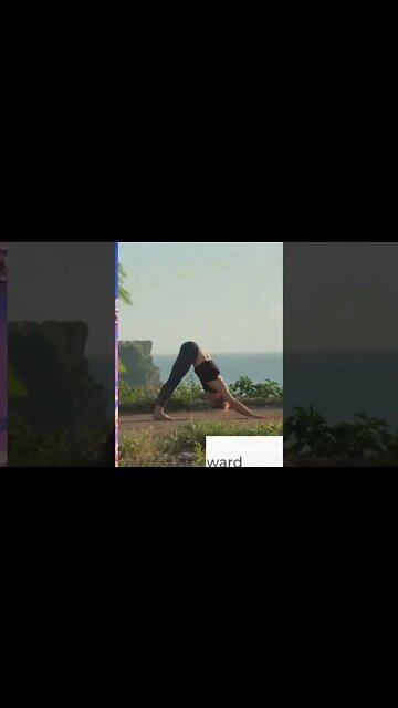 3 Easy Yoga Poses to Practice while Watching our Relaxation Videos #shorts #meditationmusic