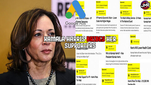 Kamala Harris was EXPOSED as a huge scammer! & Dem political gives Latinos $1,000 to support Harris