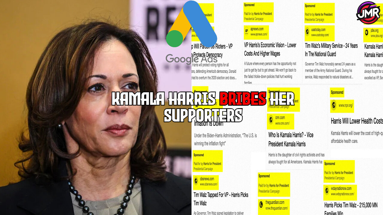 Kamala Harris was EXPOSED as a huge scammer! & Dem political gives Latinos $1,000 to support Harris