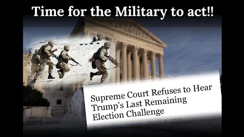 Time for the Military to Act!!!