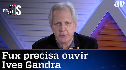 Augusto Nunes: Governo democraticamente eleito é ameaçado por golpe dos perdedores
