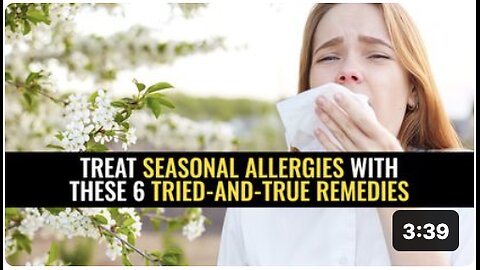 Treat seasonal allergies with these 6 tried-and-true remedies