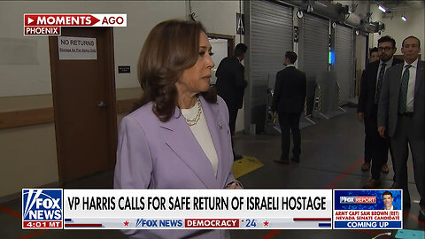 Kamala Harris: Israel Has Right To 'Go After The Terrorists That Are Hamas'