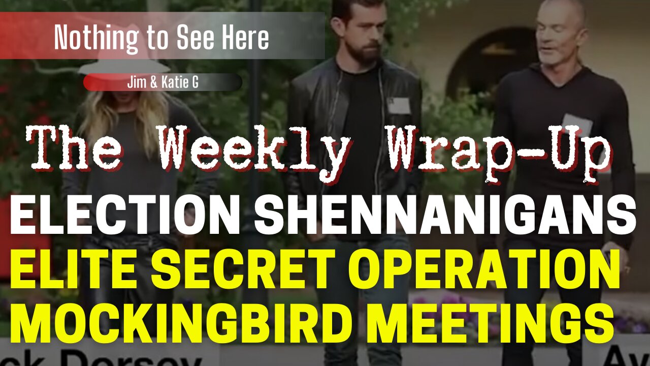 Nothing to See Here - Ep# 6 - Election Shenanigans and Elite Secret Operation Mockingbird Meetings