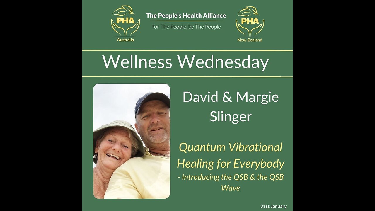 David and Margie Slinger Wellness Wednesday Zoom