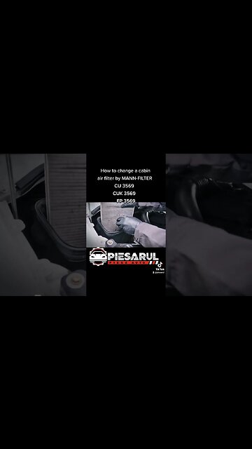 #How to #change a #cabin #air #filter by #MANN-FILTER #CU3569 #CUK3569 #FP3569 #piesarul