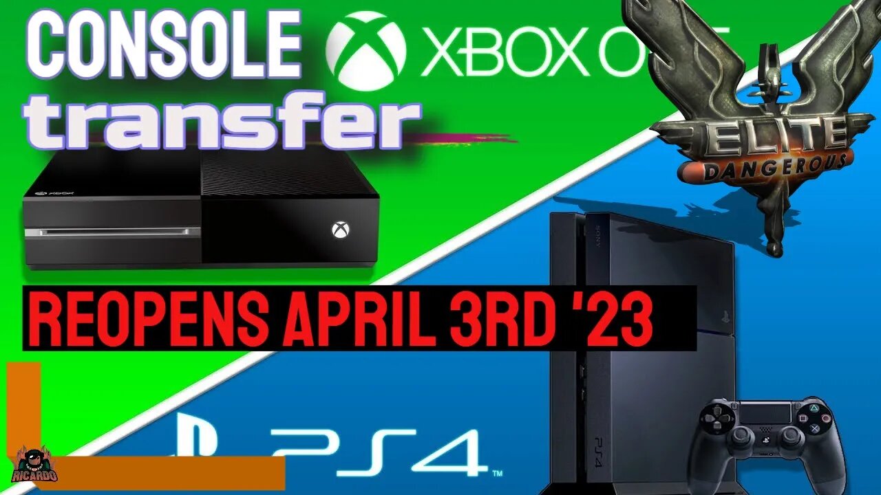 Console Transfer Portal REOPENS APRIL 3 // Elite Dangerous