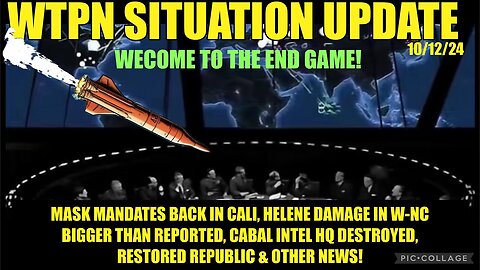WTPN ~ Judy Byington ~ Situation Update ~ 10-12-24 ~ Trump Return ~ Restored Republic via a GCR