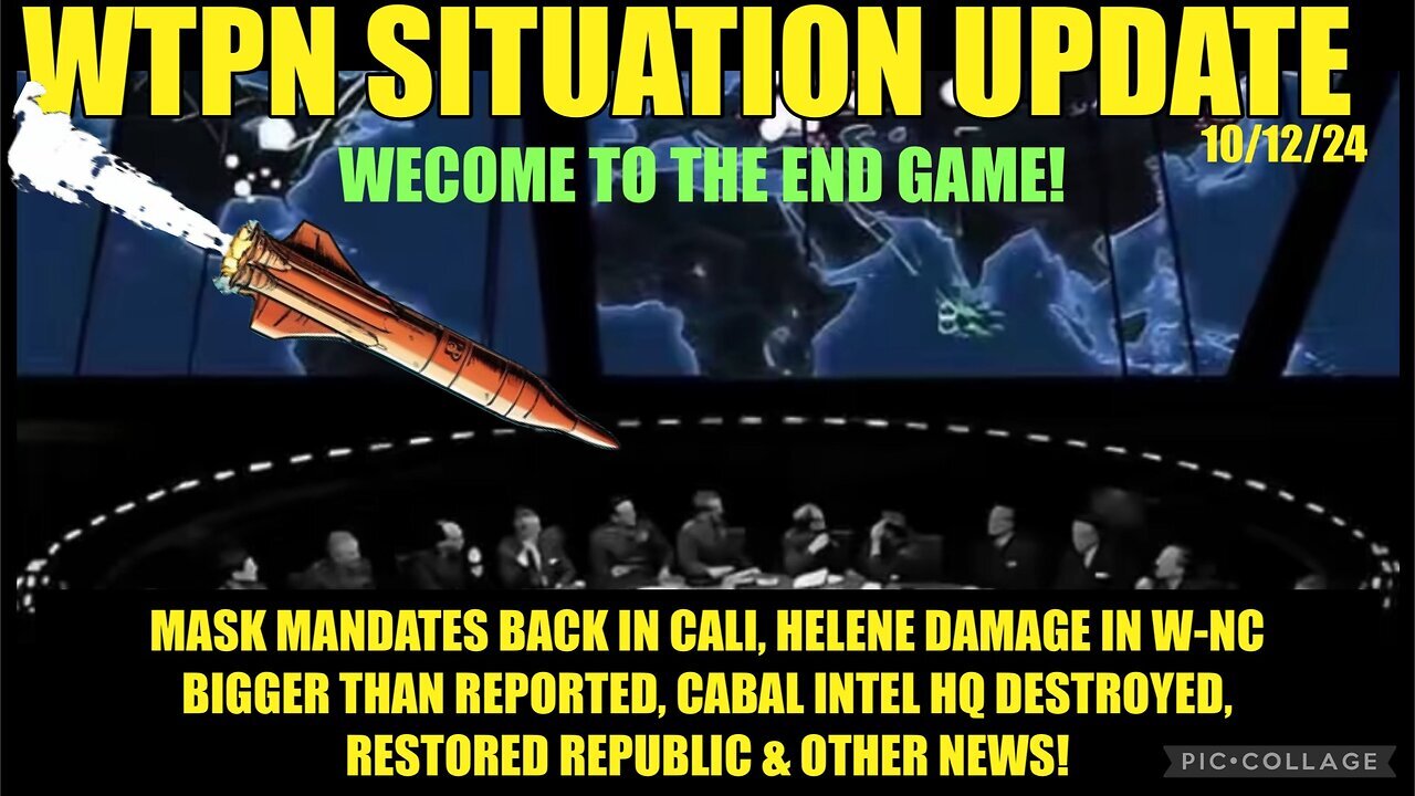 WTPN ~ Judy Byington ~ Situation Update ~ 10-12-24 ~ Trump Return ~ Restored Republic via a GCR