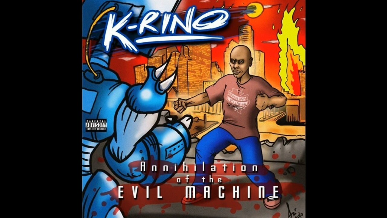 K-Rino - Annihilation of the Evil Machine (Lyric Video, with Intro)
