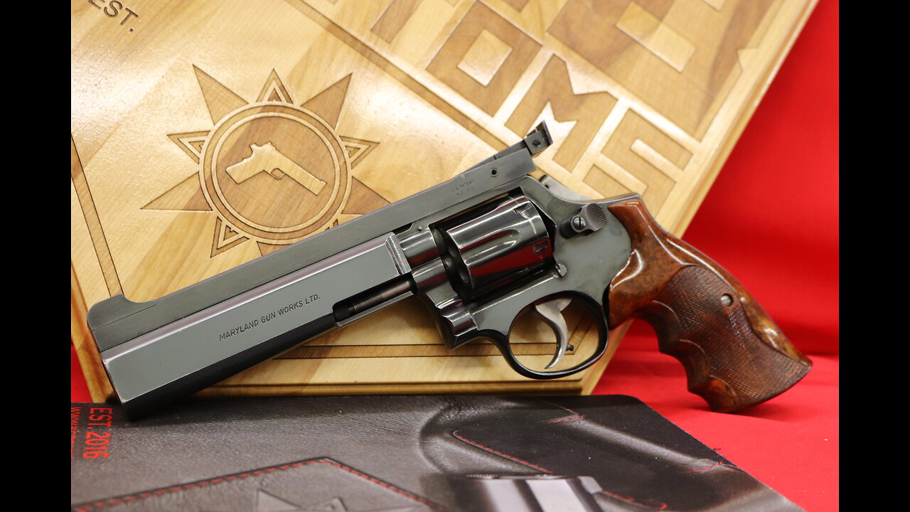 Lou Ciamillo -- Maryland Gun Works -- Full Custom Smith & Wesson Model 10 38 Special