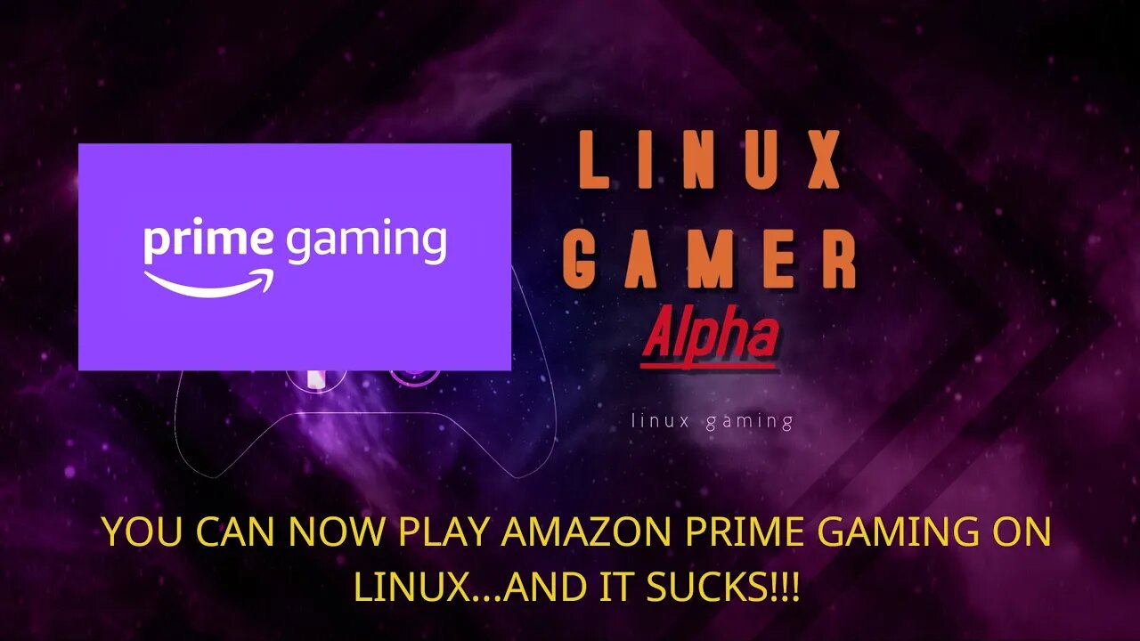 you can now play amazon games on linux...and it sucks!!