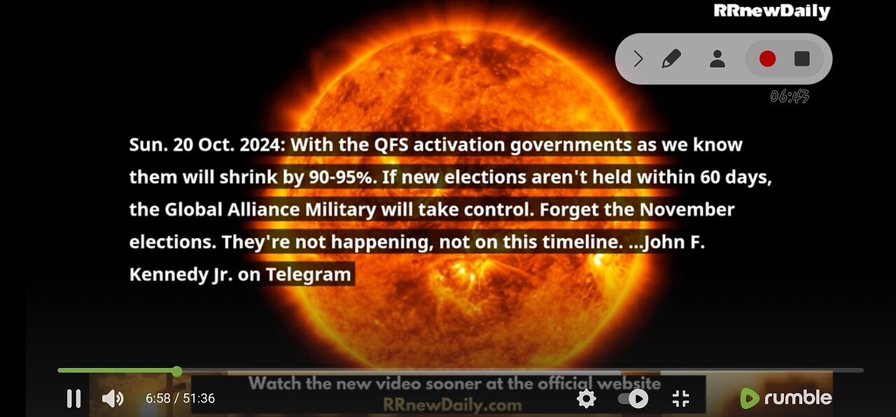 Cliffnote from the GCR report this morning 🌄 10-21-24 https://t.me/NEWSFORCE 🌎