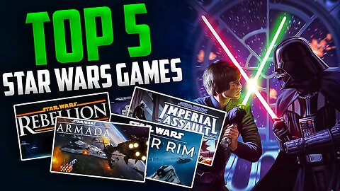 TOP 5 Star Wars Board Games *2024 Edition*