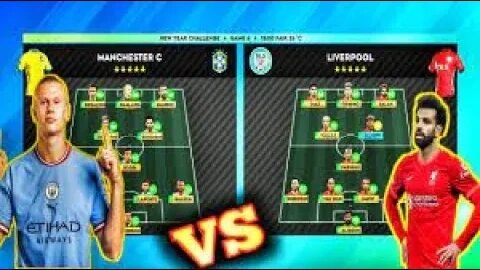 MAN CITY VS LIVEEPOOL (2-1) |DLS23 🔥🔥