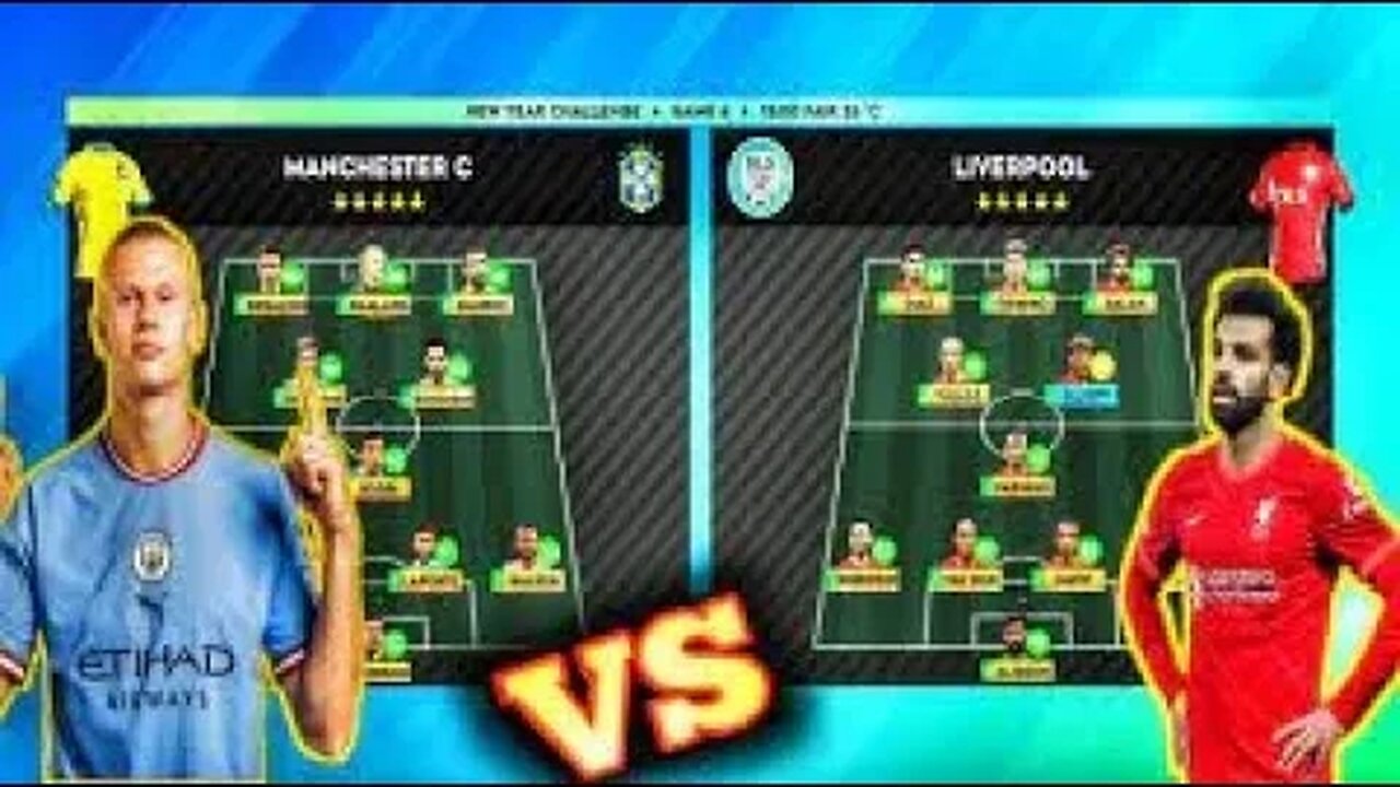 MAN CITY VS LIVEEPOOL (2-1) |DLS23 🔥🔥
