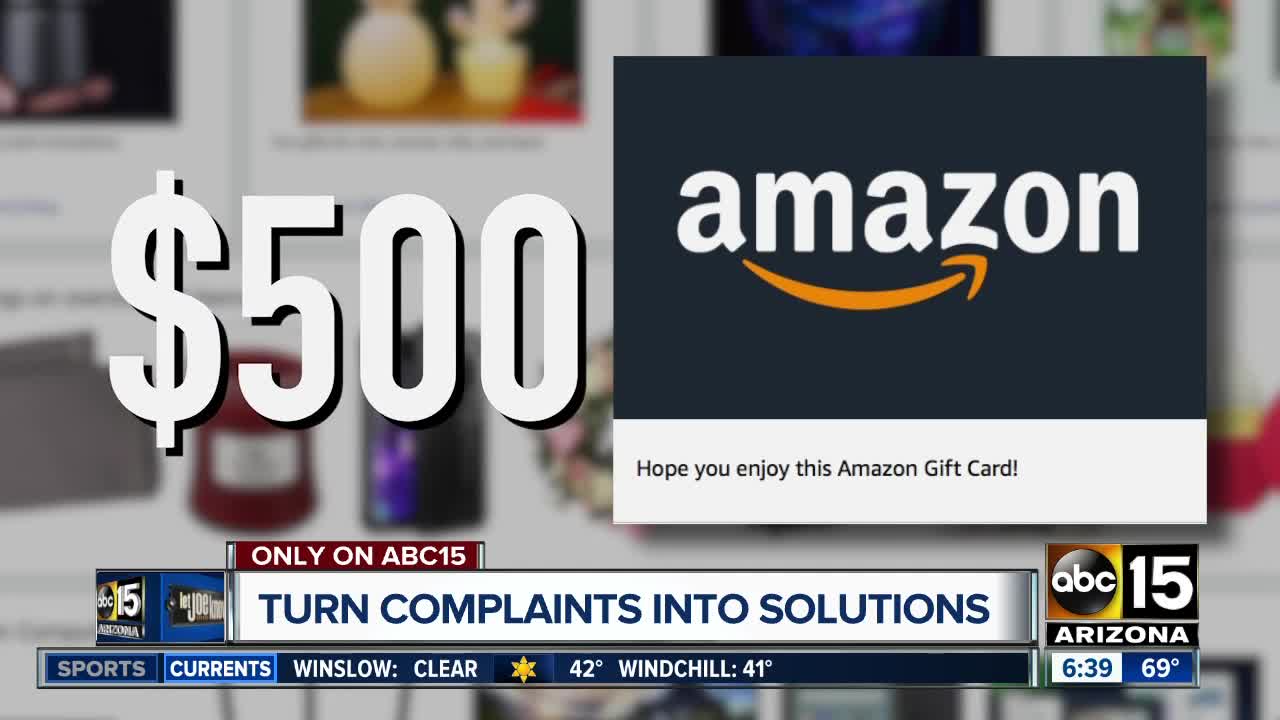 Amazon gives $500 gift card after account hacked