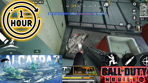 1 Hour of COK Destroying Alcatraz Lobbies CODM
