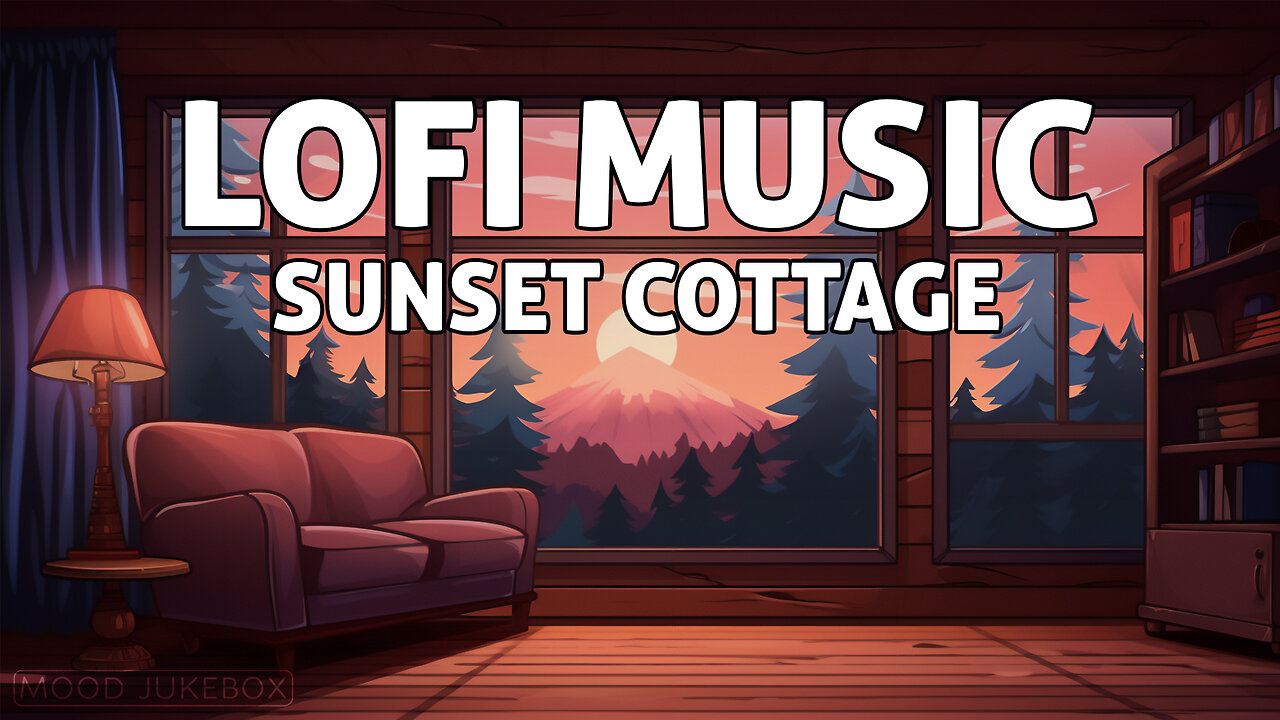 Lofi Music for Study, Read and Work in Sunset Cottage 🏠🌅