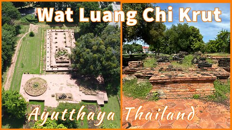 Wat Luang Chi Krut วัดหลวงชีกรุด - Ayutthaya Historical Park - Thailand 2024