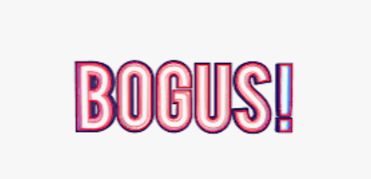 Time to call bogus