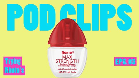 I Tried Rhoto Eye Drops for the First Time!