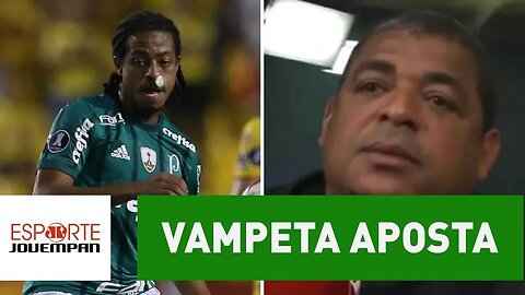 Vampeta aposta salário que Verdão vai às 4ªs da Libertadores