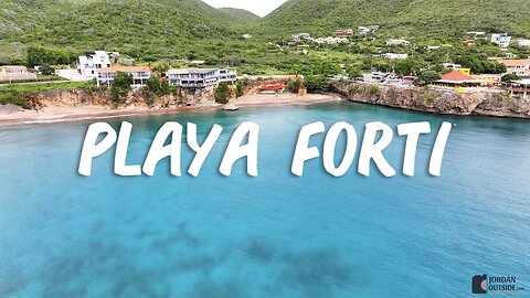 Snorkeling at Playa Forti on the northwest side of Curacao (Cliff Jump at Restaurant)