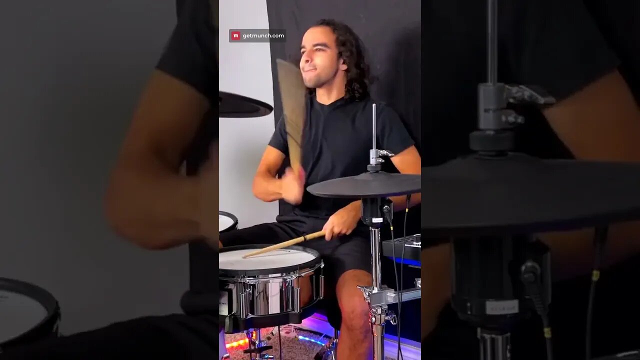 Grabbitz, Bbno$ - Ticking Away #shorts #drums