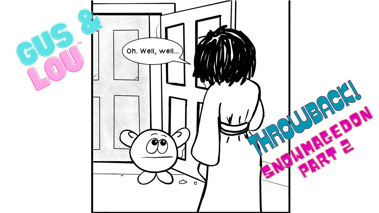 Funny Comics: Gus & Lou: THROWBACK: Snowmagedon Part 2