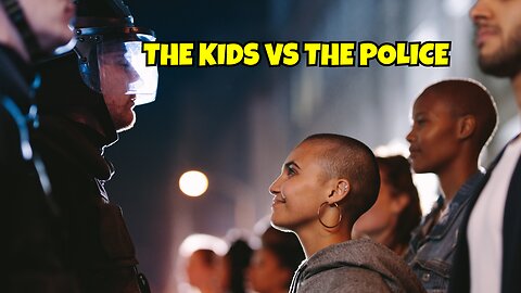 THE POLICE IS USING ALL THEIR MANPOWER AND FORCE ON THE COLLEGE STUDENTS PROTESTING