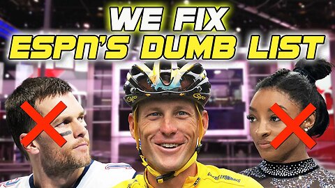 We fix ESPN's DUMB Top 100 athletes list & settle Olympics controversies | Fusco Show Sports