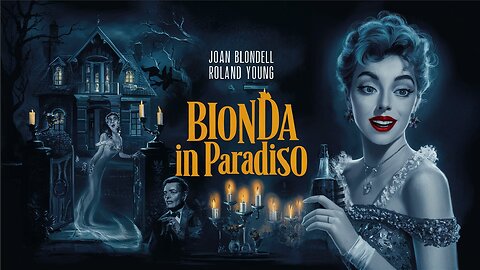 BIONDA IN PARAISO (1941) Joan Blondell, Roland Young e Carole Landis |Fantasy | bianco e nero