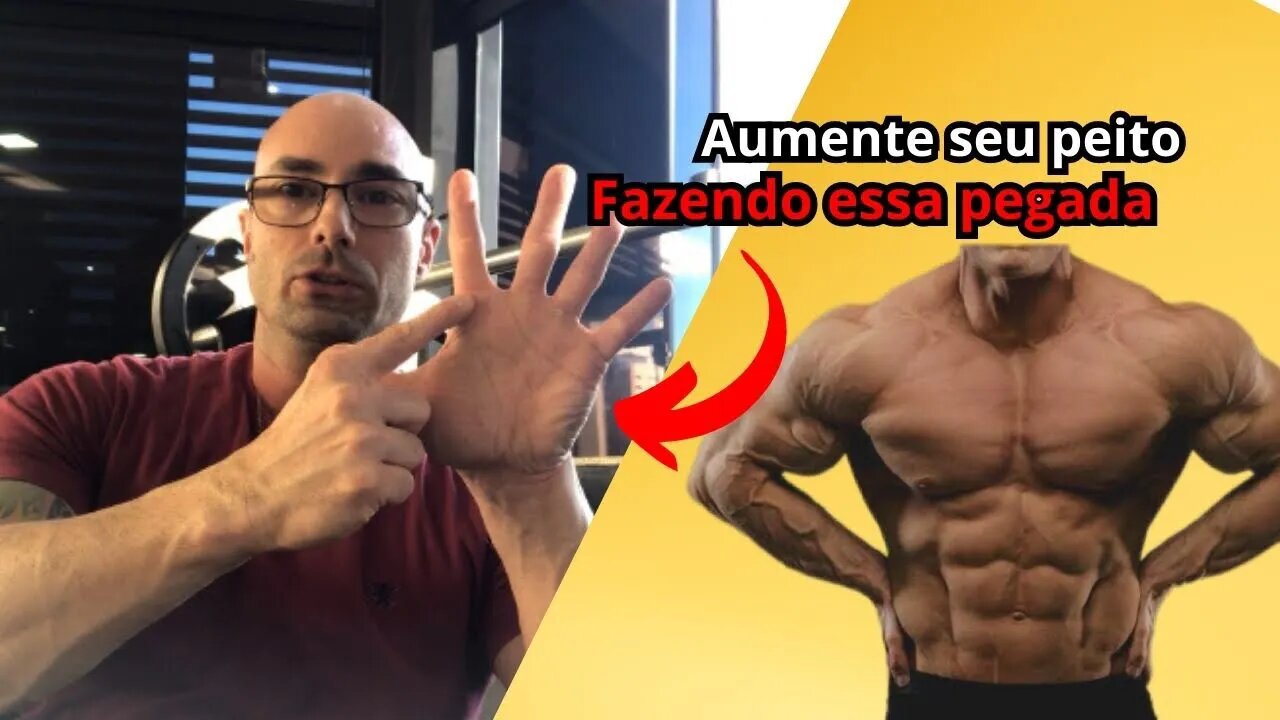 Técnica de pegada para aumentar o peito no supino