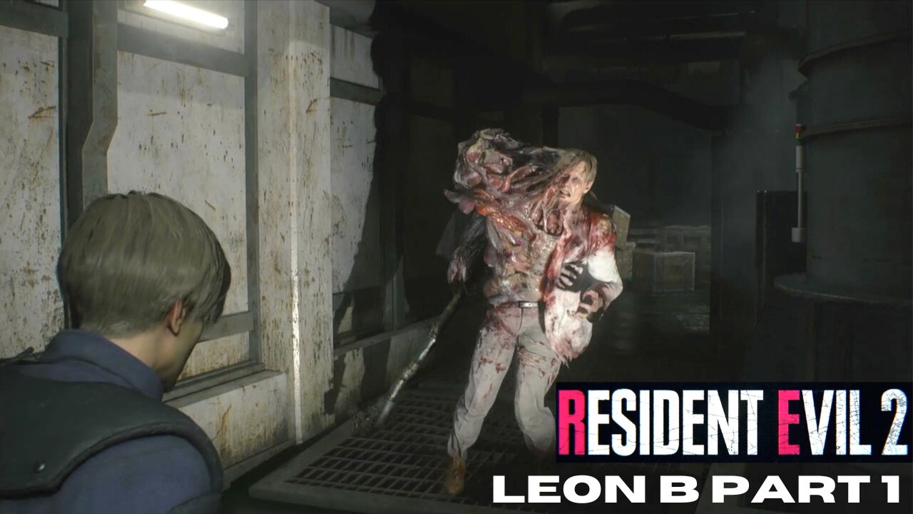 Resident Evil 2 (REMAKE): LEON B PART 1