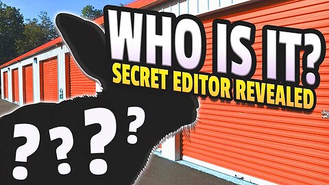 Mystery EDITOR revealed ! MEET THE EDITOR ! STORAGE AUCTION PIRATE LIVE