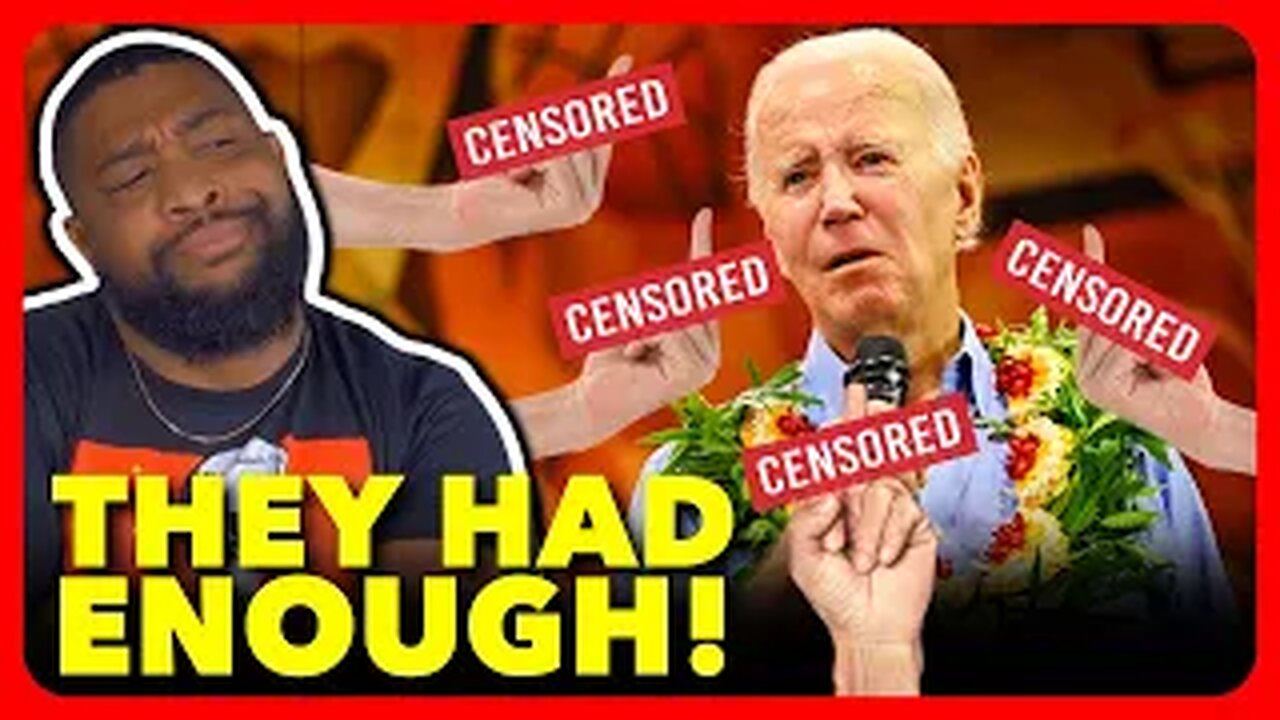 Maui Residents FLIP OFF Joe Biden And SCREAM "F YOU" Following HIS TONE DEAF SPEECH