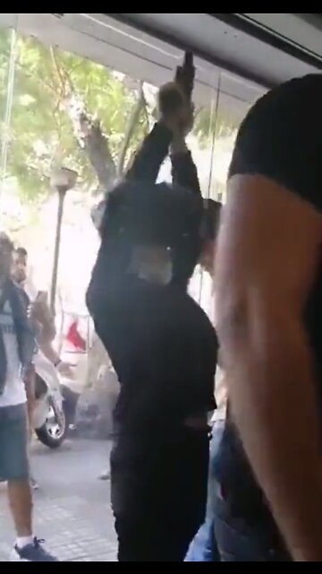 Lebanese woman mandates the bank to give her his own money!