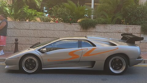 LETHAL Lamborghini Diablo SV with SVR racecar wing in stunning shape [4k 60p]