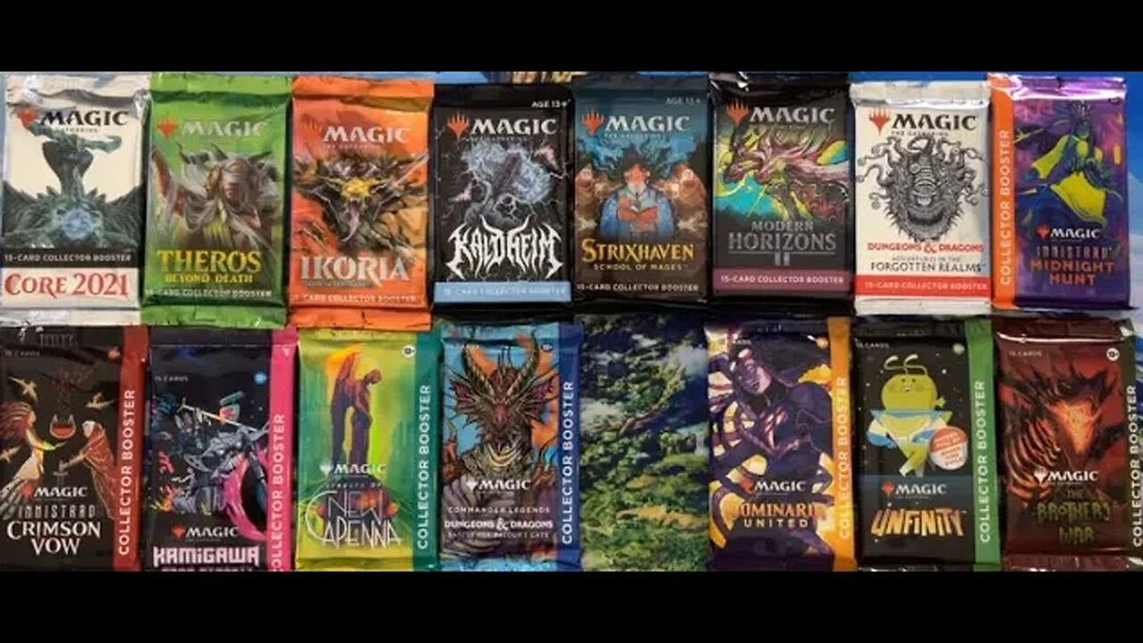 Boom or Bust? Collector Pack Openings since core 2021