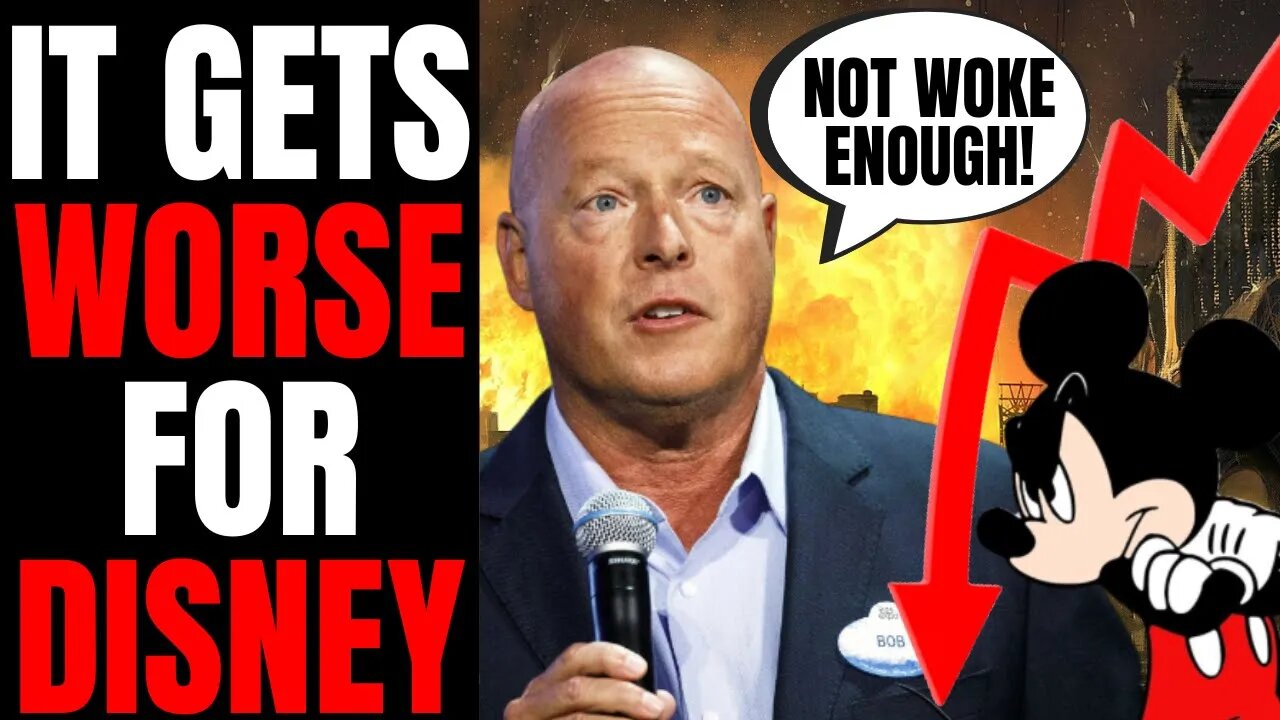 It Gets WORSE For Disney! | Fans REJECT Woke Garbage, CEO Bob Chapek DOUBLES DOWN On Failure