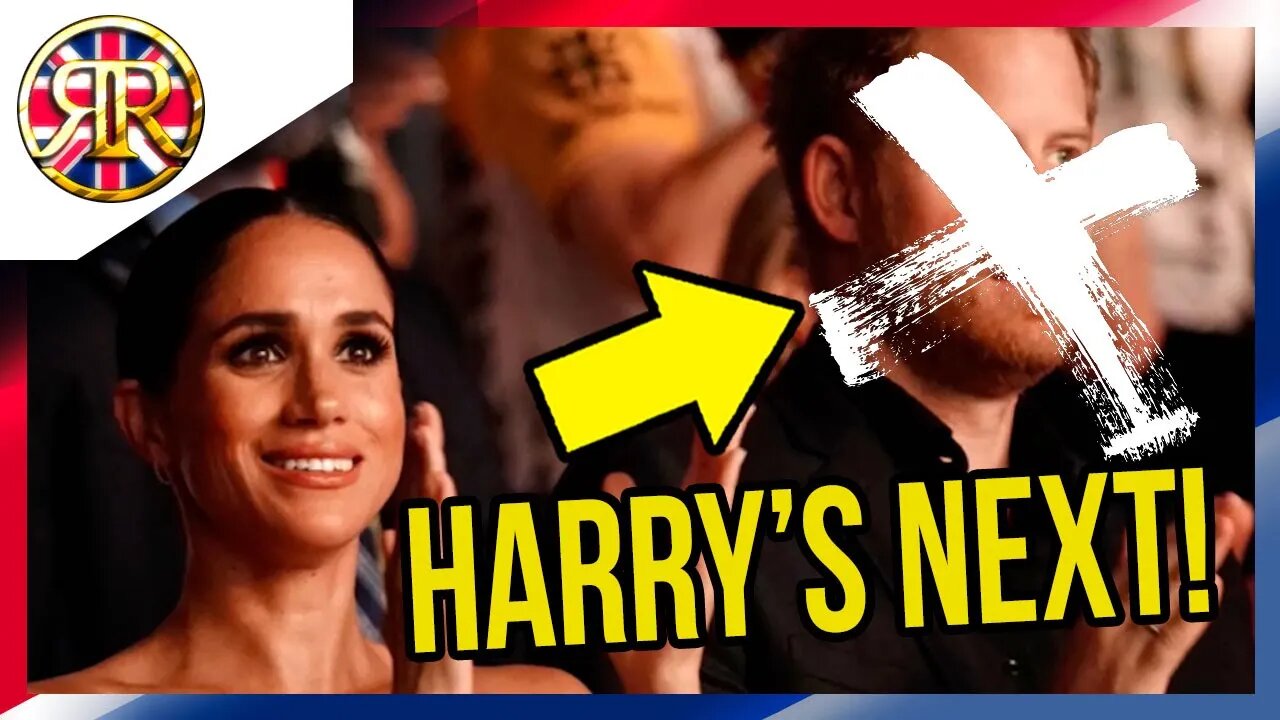 Meghan scheming to get Harry OUT OF THE WAY!