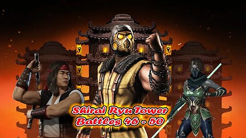 Shirai Ryu Tower Battles 46 - 50 Mortal Kombat