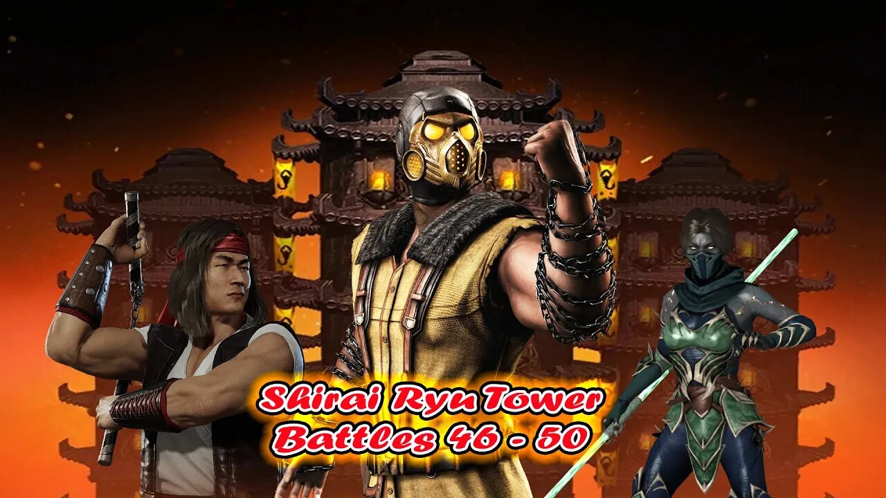 Shirai Ryu Tower Battles 46 - 50 Mortal Kombat