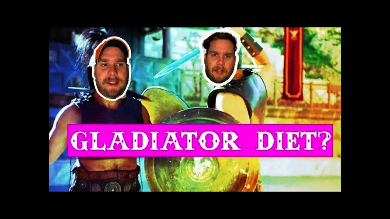 98 Percent of Gladiators PREFERRED this WEIGHT LOSS DIET plus what The BIBLE tells us about DIET?